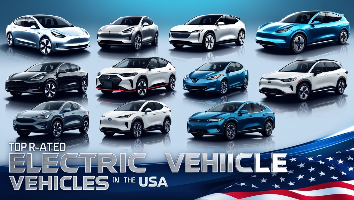 "Top-rated electric vehicles in the USA"