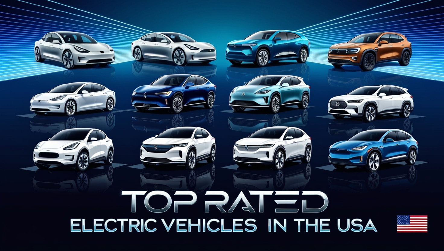 "Top-rated electric vehicles in the USA"