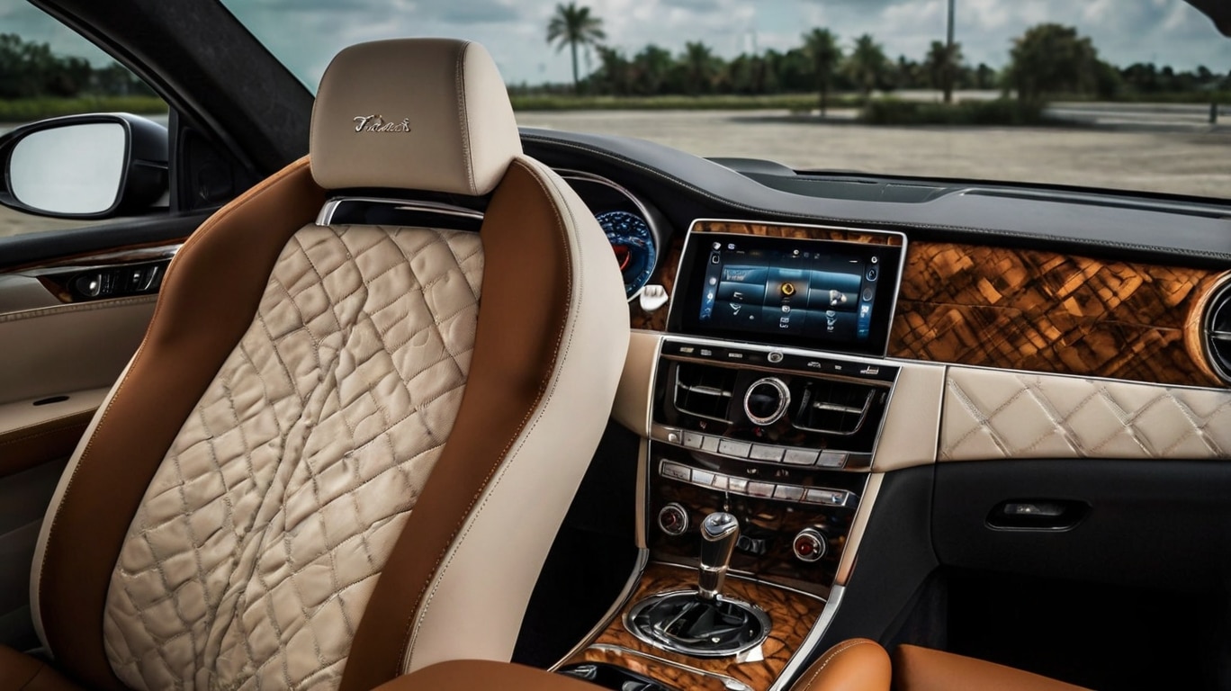 Luxury car interior upgrades