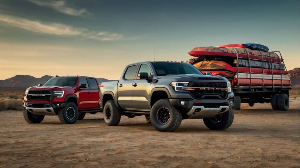 "Top pickup trucks in America 2024"